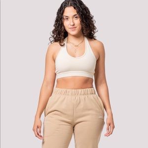 Champagne Thalia Sports Bra